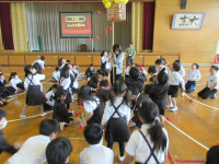 １年生を迎える会