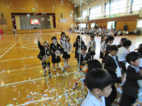 １年生を迎える会