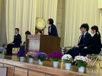 離任式